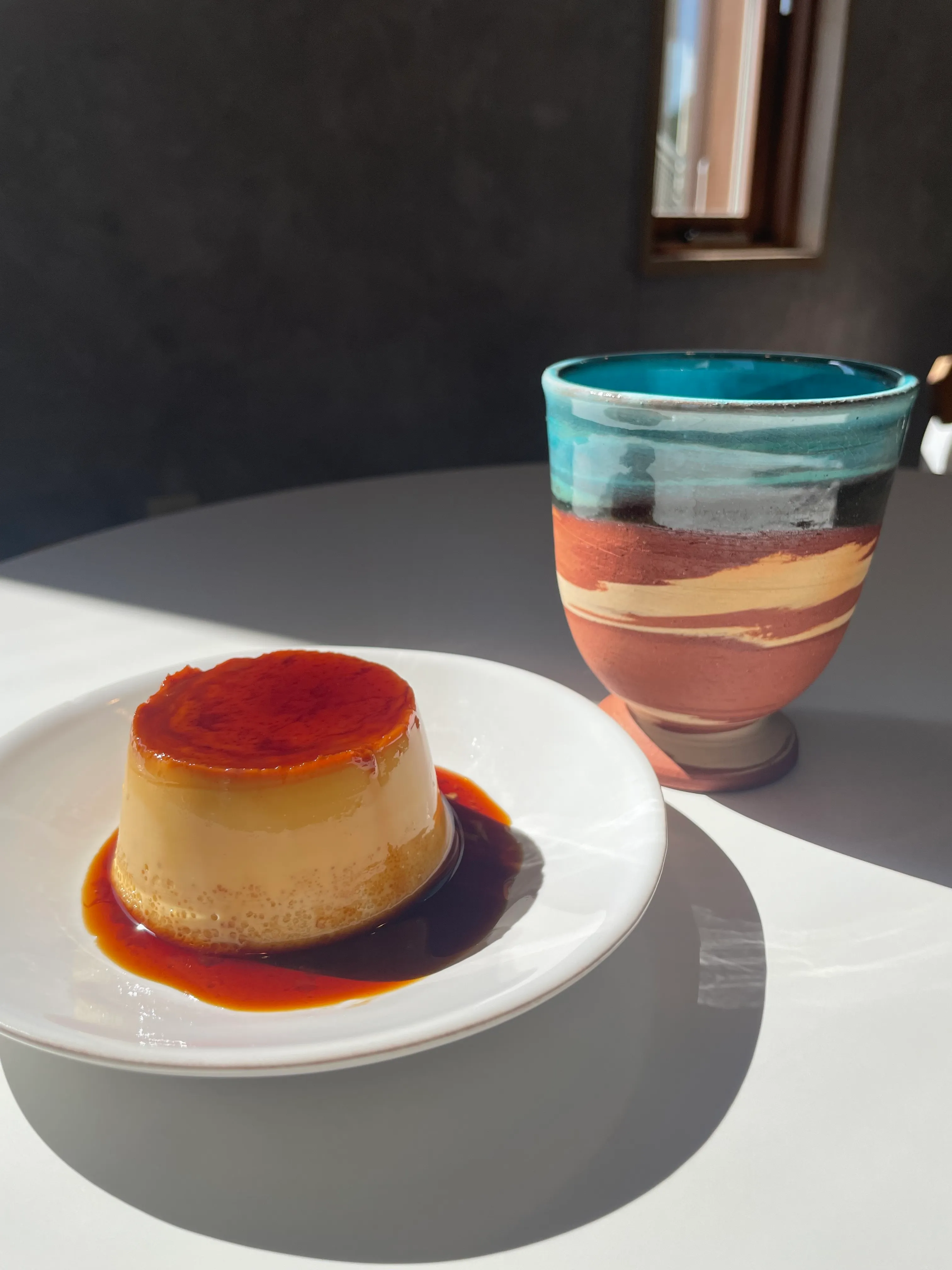 新作のカフェラテアート。ハートの形がかわいいと好評です。